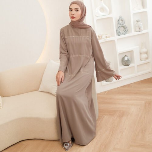 noura aliya abayas || gamis || dress syari muslim payet mewah hitam noura aliya abayas || gamis || dress syari muslim payet mewah hitam