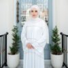 noura abaya awdah premium textured silk (abaya only) noura abaya awdah premium textured silk (abaya only)