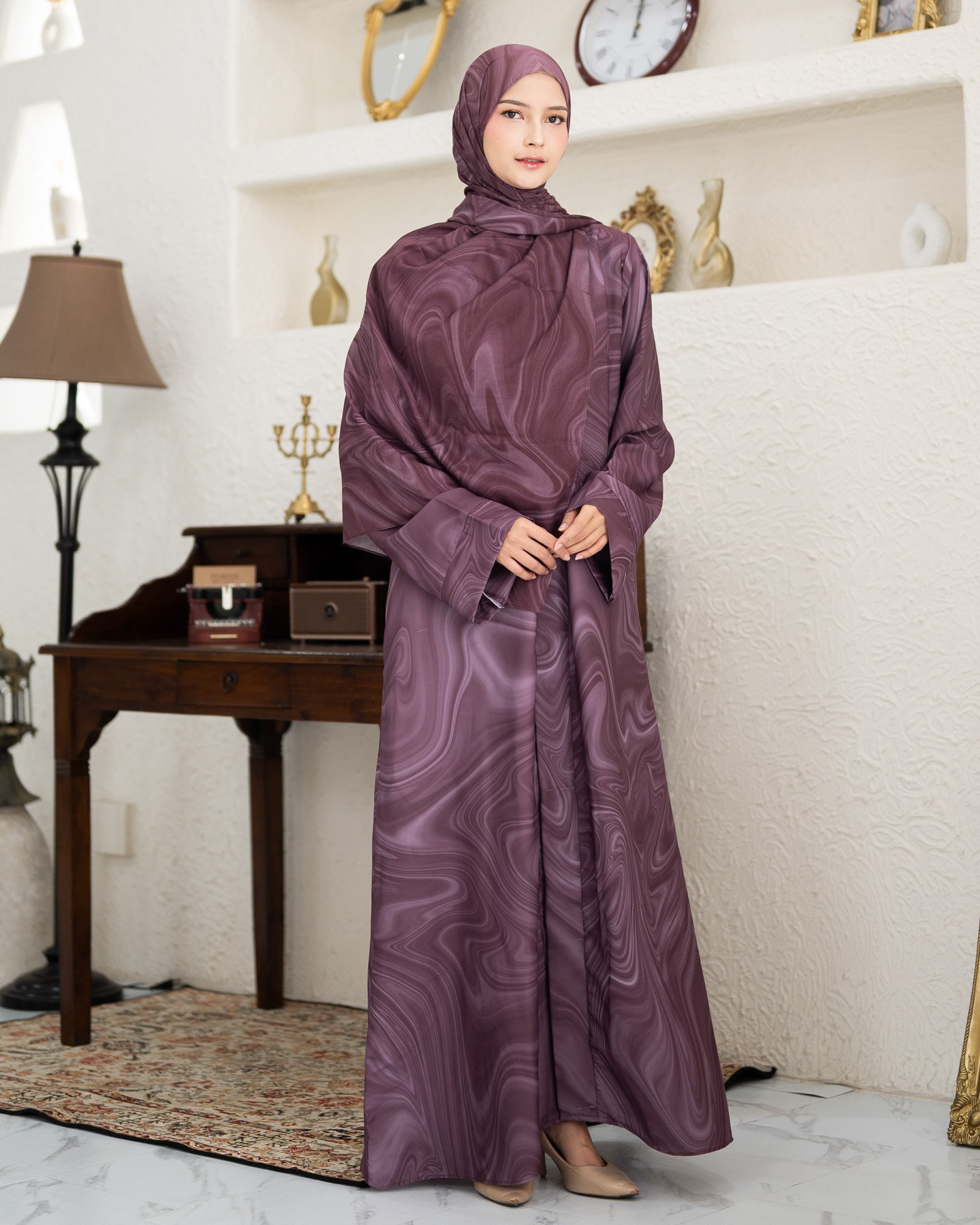 noura abaya awdah premium textured silk (abaya only) noura abaya awdah premium textured silk (abaya only)