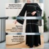 abaya aliya jetblack