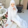 noura abaya awdah premium textured silk (abaya only) noura abaya awdah premium textured silk (abaya only)