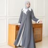 noura abaya outer zenia – prestige wool stripe collection noura abaya outer zenia – prestige wool stripe collection