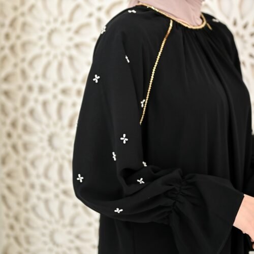 Noura noura abaya kevina marbella silk premium umroh friendly mewah