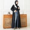 noura abaya outer zenia – prestige wool stripe collection noura abaya outer zenia – prestige wool stripe collection