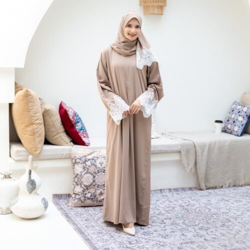 Noura noura abaya lubna one set renda exclusive