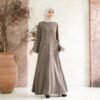 noura amira abayas || gamis || marbella silk dress syari muslim payet mewah hitam noura amira abayas || gamis || marbella silk dress syari muslim payet mewah hitam