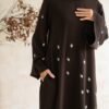 noura amira abayas || gamis || marbella silk dress syari muslim payet mewah hitam noura amira abayas || gamis || marbella silk dress syari muslim payet mewah hitam