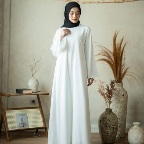 noura basic abaya – arabian wolfis premium polos | size s xxl | simple elegant