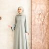 abaya amira dark brown