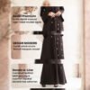 abaya amira dark brown